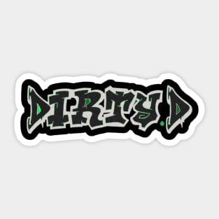 New Dirty D Logo Sticker